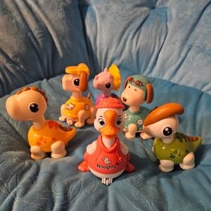 Pull Back Vehicles Toys Animal Cars Dinosaur Dog Duck Toys for Kids‎